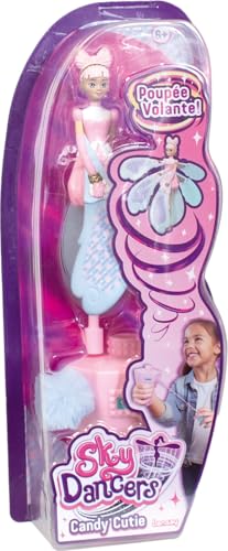 Sky Dancers: Candy Cutie | Watch Your Make a Dazzling Dance Through Mid-Air! | Flying Doll Toy | No Batteries Required | Gift For Ages 5+