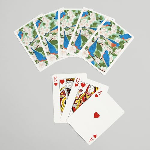 Baraja de cartas estilo poker Missouri, 52 cartas miniatura 7