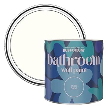 Rust-Oleum Pink Water-Resistant Bathroom Wall & Ceiling Paint - Sweet Nothing 2.5L