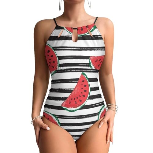 Maillot de bain une pièce rouge d'une élégance absolue et coupe sculptante