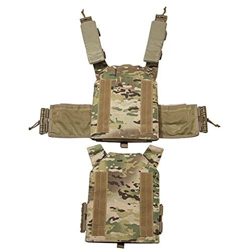 Image of TWINFALCONS Quick Realse 1000D Nylon modular cutting tactical hunting vest personal protective for hunting (CP-Camo)