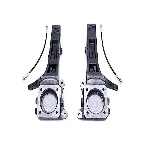 Maxtrac Suspension 706840 2Wd Lift Spindles W/ Extended Brake Lines Dot Aprv. Cover