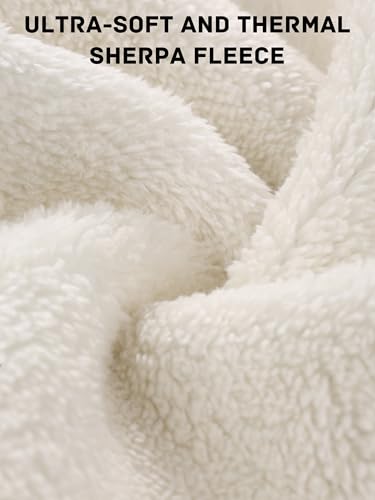 Boys Girls Sherpa Fleece Lined Sweatpants Winter Warm Athletic Jogger Soft Cotton Basic Pant with Pockets for Kids3