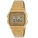 Produktbild Casio Unisex Quartz Armbanduhr, 37.00mm GehäusegröÃe mit Gold digital Zifferblatt und Gold Metallarmband Armband A158WETG-9AEF