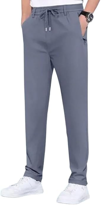 Mens Ultra Stretch Quick Drying Pants - Comfy Stretch Lightweight Breathable