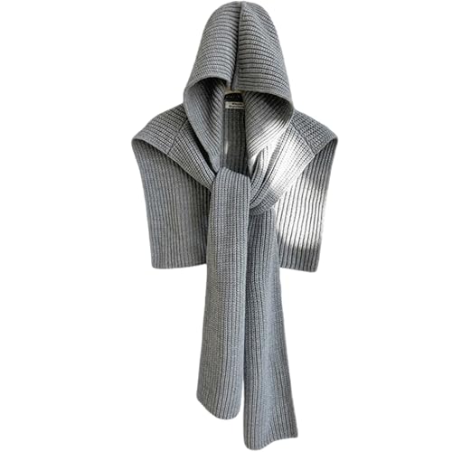 Écharpe à capuche contre le froid hivernal bandeau mixte
