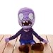 Plants Vs Zombies 2 PVZ Figures Plush Baby Staff Toy Stuffed Soft Doll (Purple Zombie)