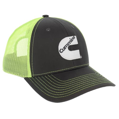 Image of Cummins Standard Trucker, Grey /Lime