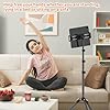 XXZU Tablet Floor Stand Tripod, 72in Tablet Stand with 360° Ball Head, Height Adjustable Phone Floor Tripod With Case, Holder For Bed/Phone/Music/Stream/Recording and All 4.7-13” Devices #1