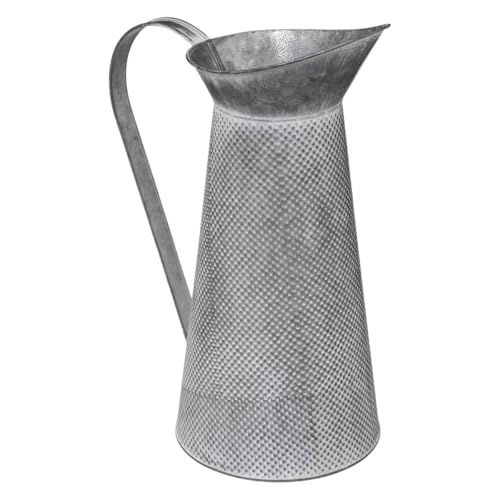 Atmosphera - Carafe - Gris - métal et Zinc H38 cm