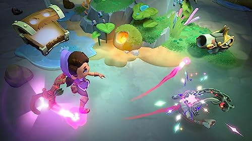 Fae Farm Switch para relajarse en el sofá cultivando una granja 2