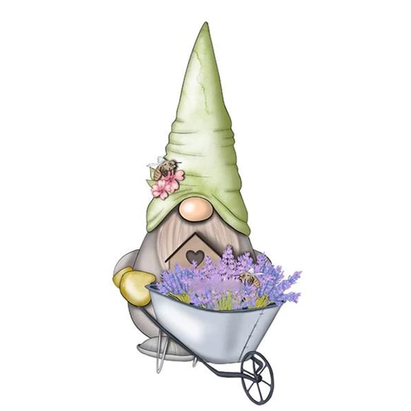 Spring Bunny Gnome Die Cuts - Metal Cutting Dies For Card Making