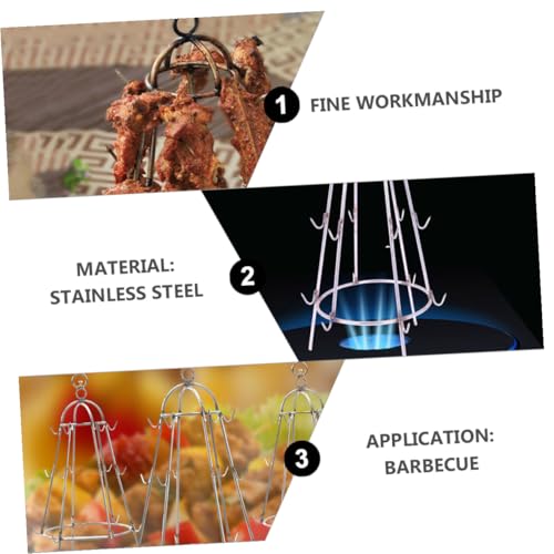 Grille pour aliments résistante SHOWERORO contre la viande brûlée - 6