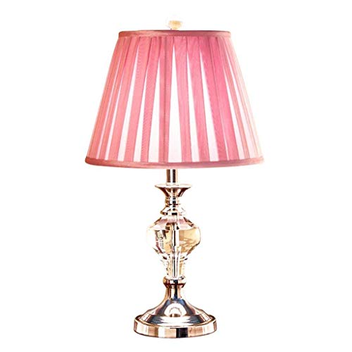 Lampe cristal E27 variateur : chevet princesse moderne