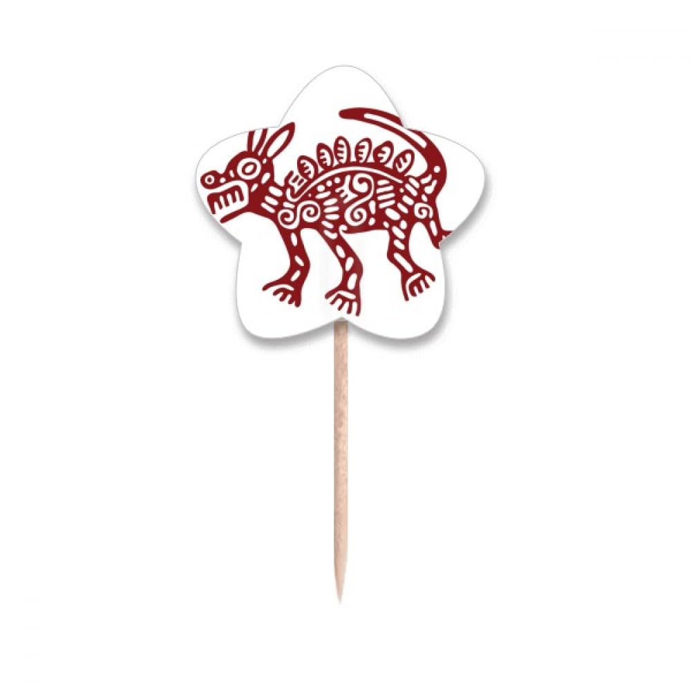 Cure-dents Mexique Totems animaux pour soiree a theme et buffets exotiques
