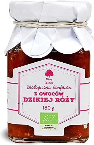 MERMELADA DEL FRUTO DE ROSA SILVESTRE BIO 180 g - DARY NATURY