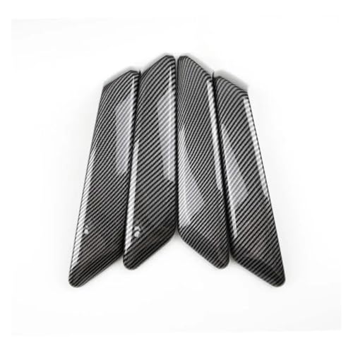 Garniture de poignée de porte extérieure carbone ABS pour Q5 Sportback SQ5 2018-2021
