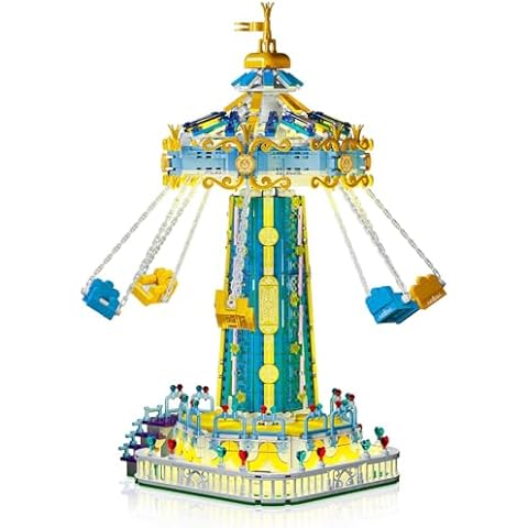 Huouo Amusement Park Ferris Wheel Building Set Cover