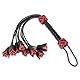 Kutocesy Rosenblüten Sex Peitsche mit Umhängeband Leather Exotic Whip BDSM Toys Accessories for Adult Couples Role Play Games