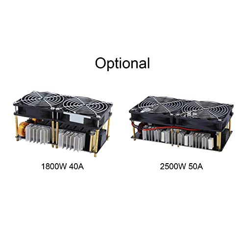 Planche de chauffage à induction 1800W 40A DC 12-48V ZVS module alimentation métal - 3