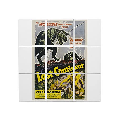 Carreaux Céramique Lost Continent - Affiche Film Vintage 45,6x45,6 cm