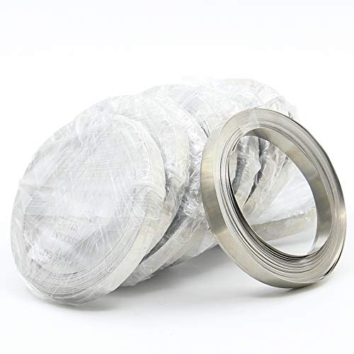 Kamas 10M 0.15mm x 6mm Ni Plated Nickel Strip Tape nickel plate For Li 18650 Battery Spot Welding Compatible For Spot Welder Machine