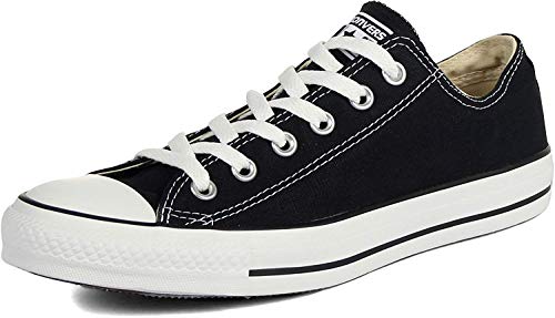 Converse Chuck Taylor All Star Low Top Unisex Canvas Oxford Shoes (5.5 Mens D(M) US/7.5 Womens B(M) US, Black)