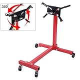 【Funktion】: Mit dieser professionellen Motorhalterung können Sie den Motor während der Reparatur und Wartung des Fahrzeugs abstützen und reparieren. Und es ist für Amateure und Profis geeignet.