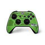 Skinit Decal Gaming Skin Compatible with Xbox One X Controller - Officially Licensed NFL Seattle Seahawks Double Vision Design