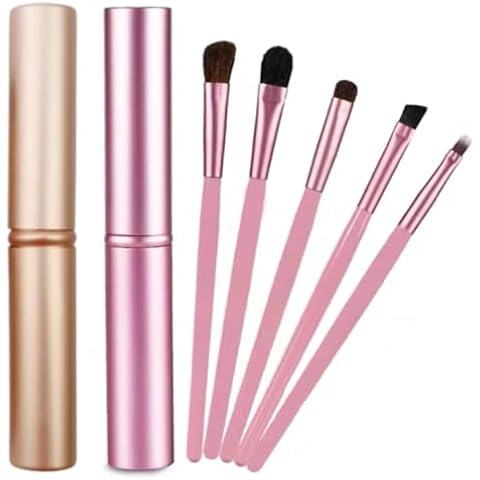 2 Sets Make Up Brush Sets Eyeliner Brush Eyebrow Brush Cosmetic Brush Eyeshadow Foundation Brush Makeup Tool for Woman Eye Liner Eyeshadow Cover