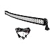 EasyNew 50" 288W Curved LED Light Bar IP68 Waterproof Flood Spot Combo Beam for Offroad SUV UTE ATV Truck with Free Wiring Harness,3 Years Warranty