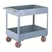 Deep Shelf Steel Utility Cart