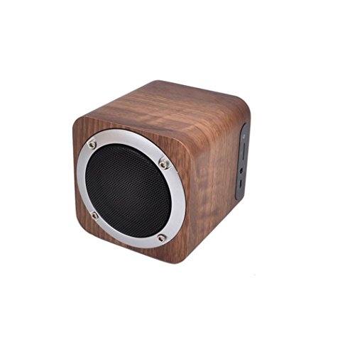 Bluetooth Speakers,UBuyit Bamboo Wooden Home Handmade Bluetooth 4.0 FM Wireless Speakers Rechargable Battery Speaker with Subwoofer Compatible with All Bluetooth iOS Android Mp3 Players(Brown ) Bluetooth Speakers,UBuyit Bamboo Wooden Home Handmade Bluetooth 4.0 FM Wireless Speakers Rechargable Battery Speaker with Subwoofer Compatible with All Bluetooth iOS Android Mp3 Players(Brown )