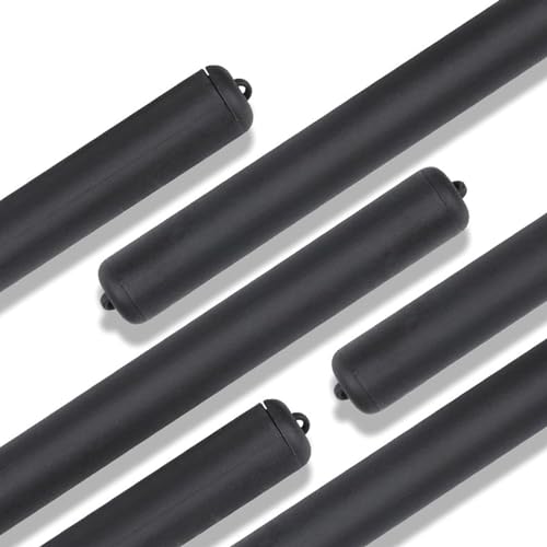 Par de baquetas 5A de fibra de carbono para batería miniatura 6