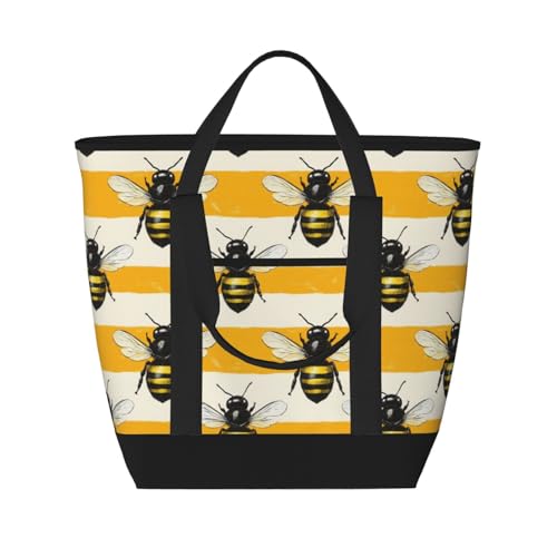 Sac d'épicerie isotherme anti-décongélation grand sac zippé