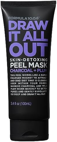 FORMULA 10.0.6 - Draw It All Out Skin-Detoxing Charcoal Peel Mask 100ml
