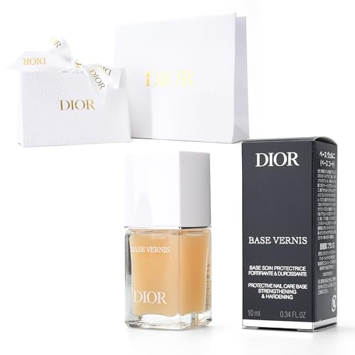 DIOR Base Coat Nail Polish 1 esmalte de uñas base transparente de larga duración de 10 ml
