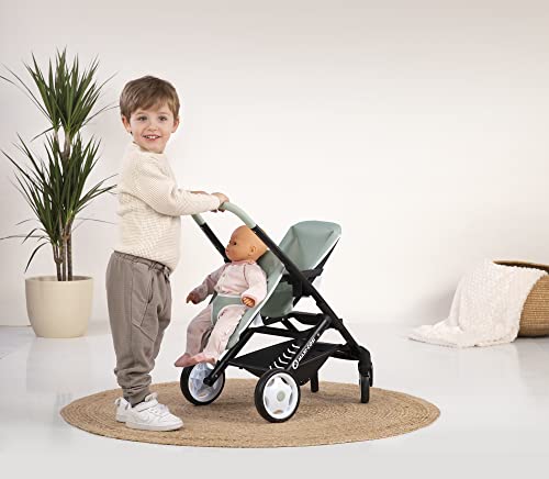 Smoby - Maxi Cosi Zwillings-Sportpuppenwagen - für Puppen bis 42 cm – Puppenwagen für zwei Puppen im Quinny-Design, für Kinder ab 3 Jahren – Bild 5