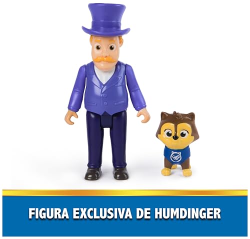 Miniatura 4 de Paw Patrol Patrulla Canina - Pack Figura Chase, Cat Chase Y Humdinger - Patrulla Canina Juguetes - Regalo Niño 3 Años - 6070746 - Juguetes Niños 3 Años