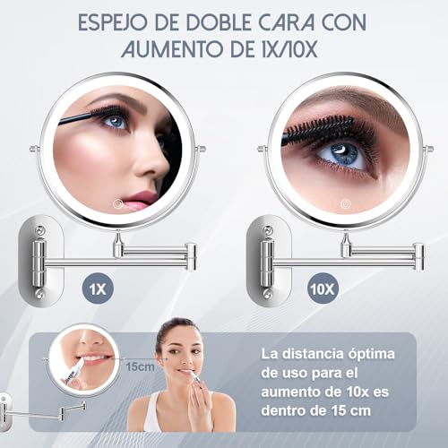 La Mejor Selección de Espejos de aumento de pared los mejores 10. 26 Imagen adicional