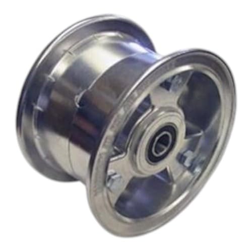 Set of 2 5" Tri Star Aluminum Wheel 3" Wide