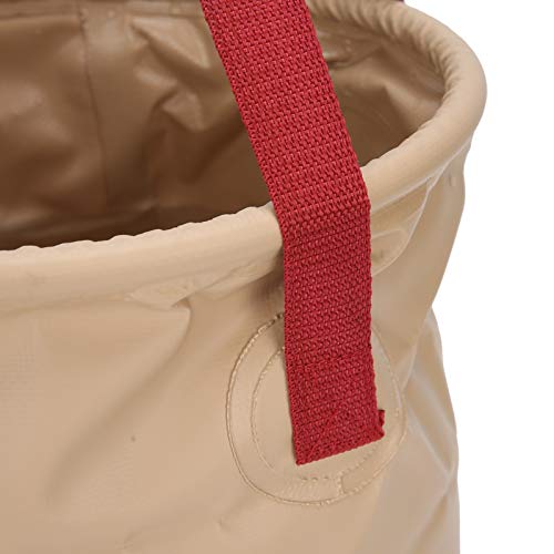 Recipiente de armazenamento com balde dobrável Fácil de armazenar Lavatório multifuncional Piqueniqu