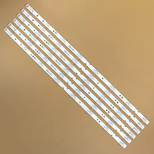 GuuYebe LED Backlight Strip TV Replacement Part for 65S421 D65A620U 65S425 65S421LCAA 65P65US 65S425TACA 65S423 65UD6326 65U5850C 65S4 JL.D65081330-365AS-M V03 L65P65US 65HR330M08A1 4C-LB6508-HR01J - Thumbnail 2