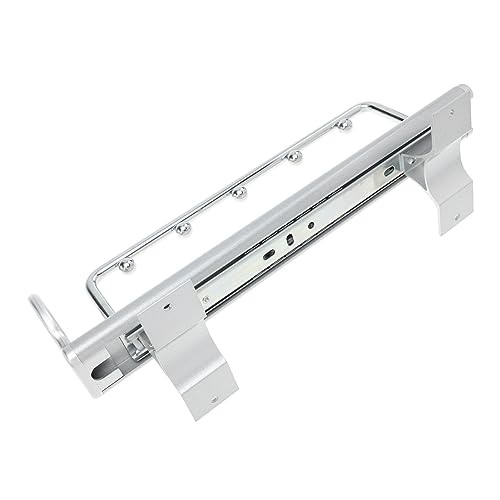 Levemolo Telescopic Hanger Clothes Rack Heavy Duty Retractable Clothes Rack Wardrobe Pulls Out Rod Wardrobe Rail Rod Armoire Wardrobe Closet Coat Hangers Wardrobe Clothing Rail Silver Steel