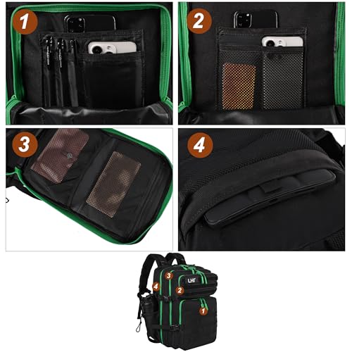 image for LHI Military Tactical Backpack for Men and Women 45L Army 3 Days Assau
