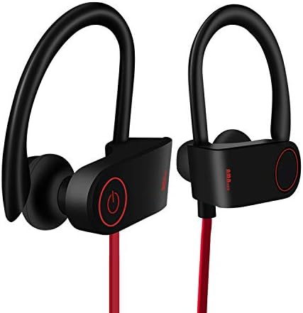 Wireless Headphones, AMASKY Bluetooth Earbuds Sports Wireless Earphones Stereo Sports Headsets Sweatproof in Ear Earbuds Gym Running Workout 9 Hours Battery Noise Cancelling Headsets