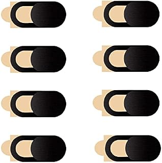 JeoPoom Webcam Cover[8 PCS], Ultra Thin Camera Cover, Slider Camera Cover, for Computer Laptop, Smartphone, PC, Protect Your Privacy Online