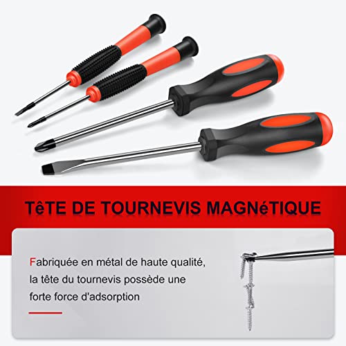 Kit outils pour maison garage 287 pieces pour reparer sans perdre de temps