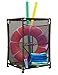 Essentially Yours Rolling Pool Storage Organizer Bin, Large, Brown