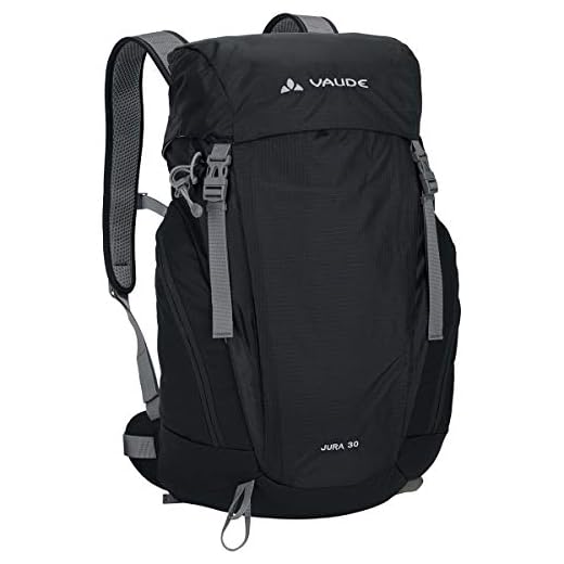 Vaude Rucksack Jura, Black, 56 x 3 x 26 cm, 30 Liter, 12159